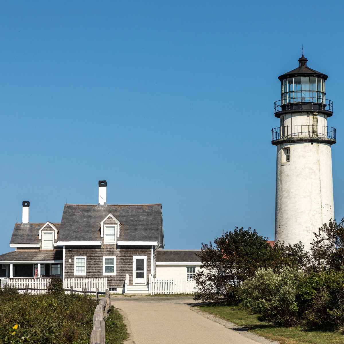 The Highland Light, also known as the Cape Cod Light and the North Truro Lights, is one of the tallest and oldest lighthouses on Cape Cod
